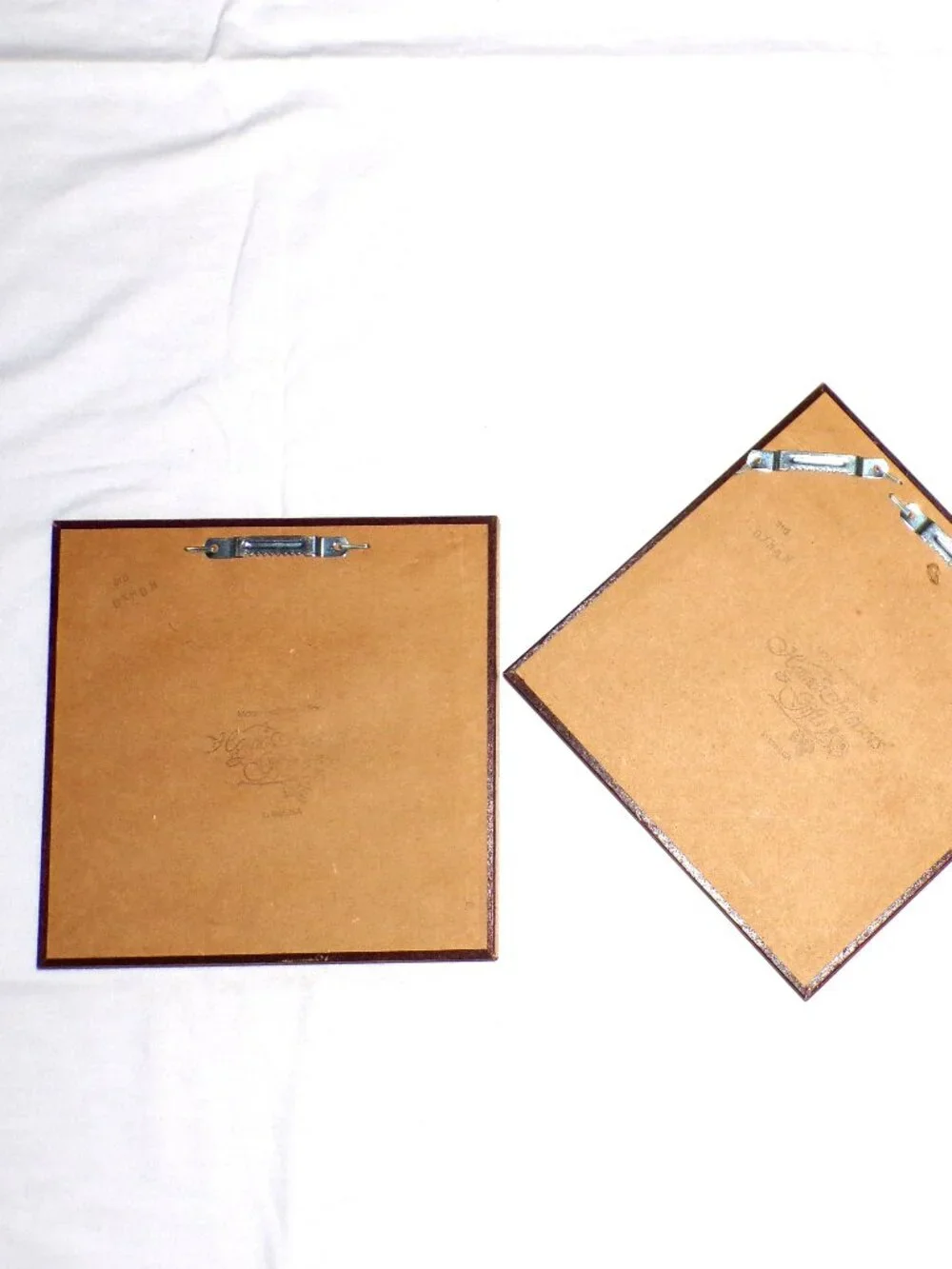 Vtg Set Of 3 Homco Home Interiors Cherub Angel Pictures Matted & Framed